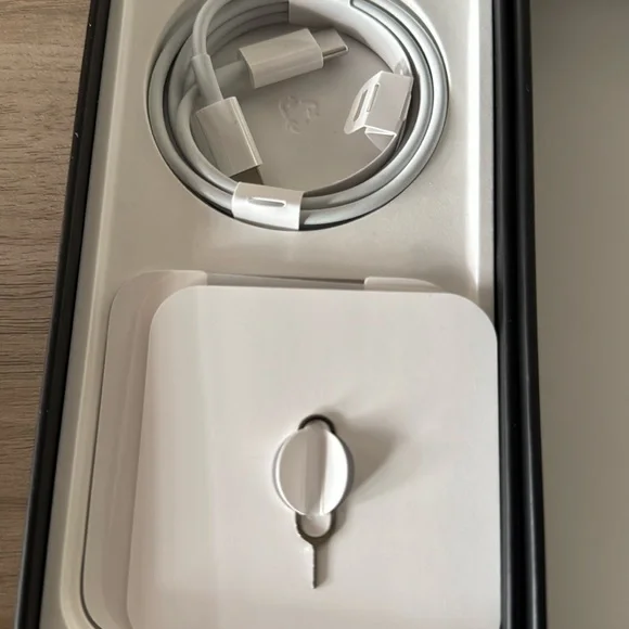 iPhone 13 Pro Empty Box with New Lightening Charging Wire - Picture 2 of 4